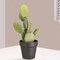 Small Lifelike Artificial Potted Plants in Ceramic Pots for Home, Office Desk, Bathroom Shelf, Farmhouse Decor